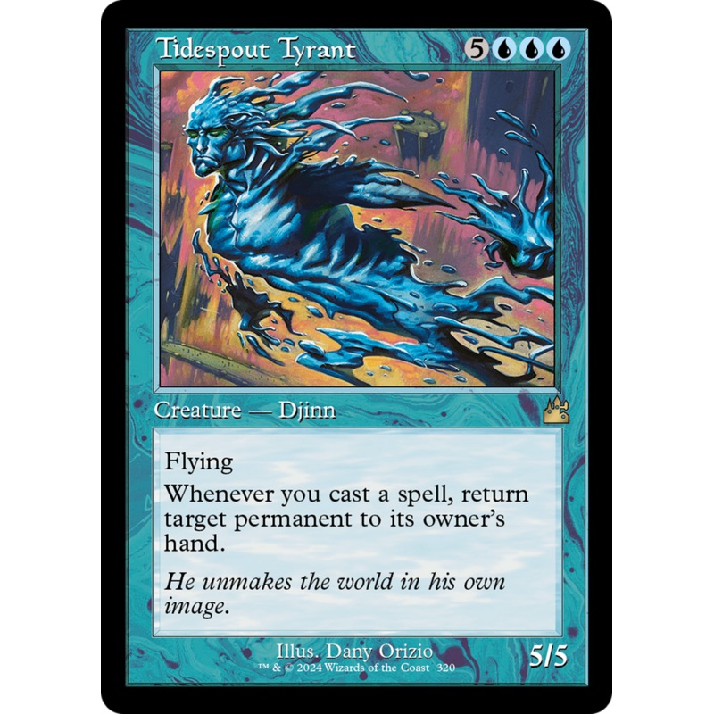 Tidespout Tyrant (Retro Frame) [Ravnica Remastered]