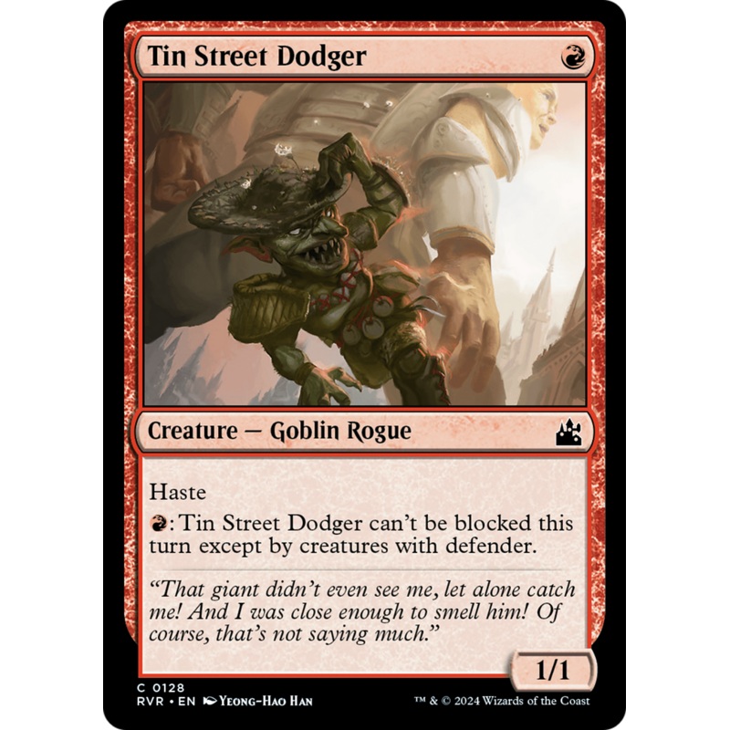 Tin Street Dodger [Ravnica Remastered]