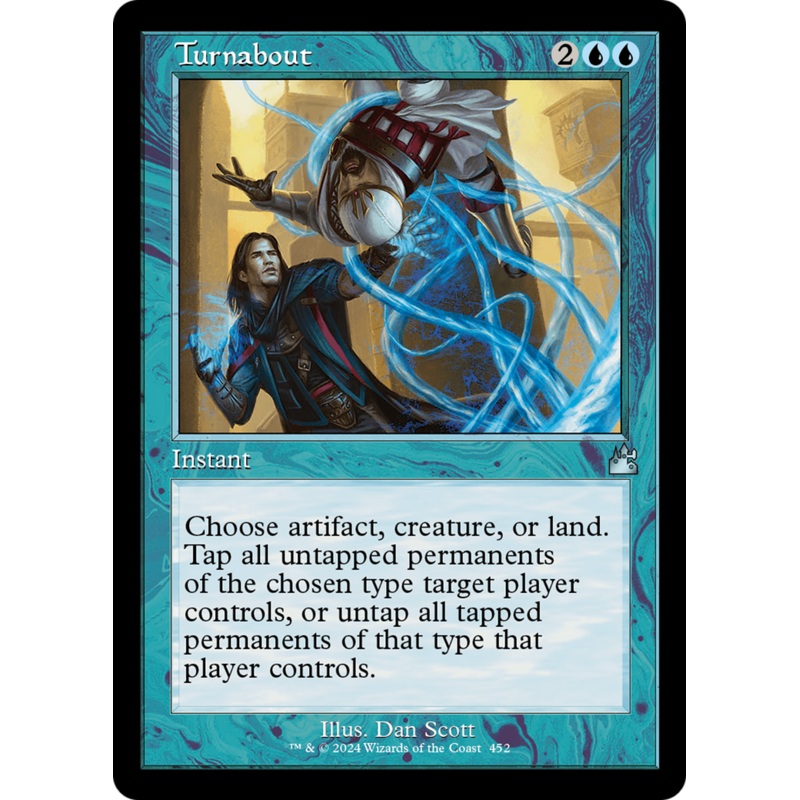 Turnabout (Retro Frame) [Ravnica Remastered]