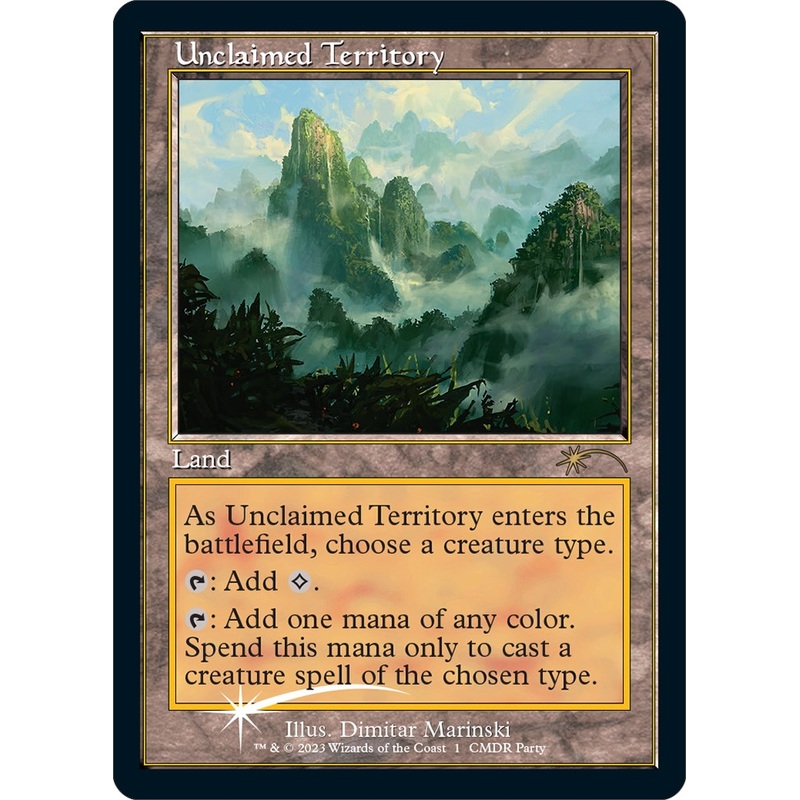 Unclaimed Territory (Retro) [Wizards Play Network 2023]