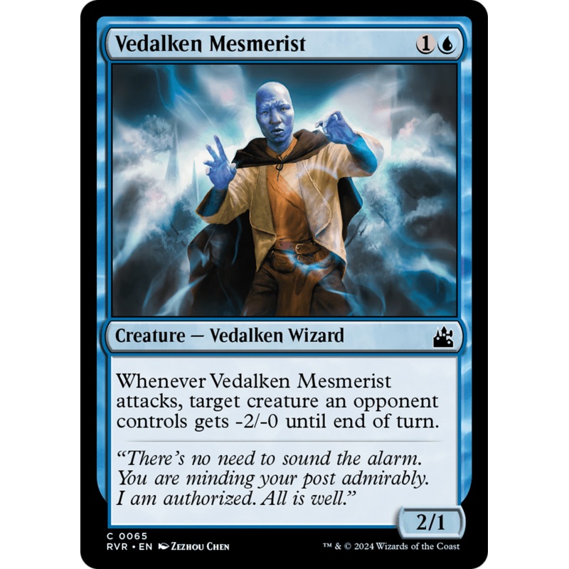 Vedalken Mesmerist [Ravnica Remastered]
