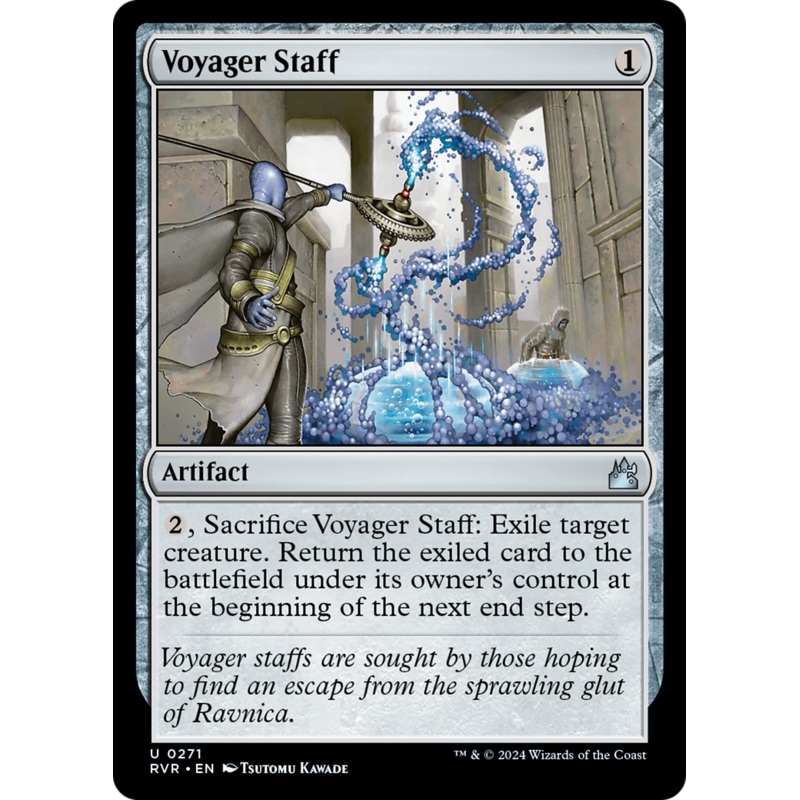 Voyager Staff [Ravnica Remastered]