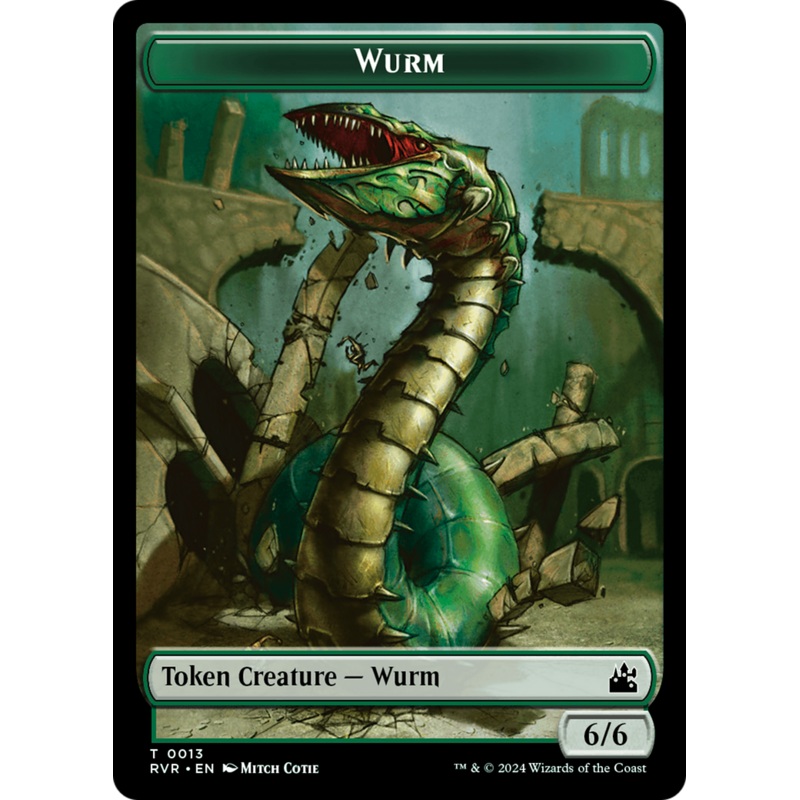 Wurm Token [Ravnica Remastered Tokens]