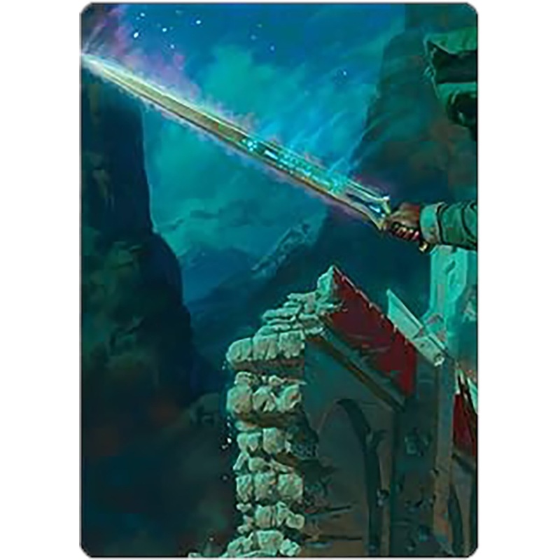 Anduril, Narsil Reforged Art Card [The Lord of the Rings: Tales of Middle-earth Art Series]