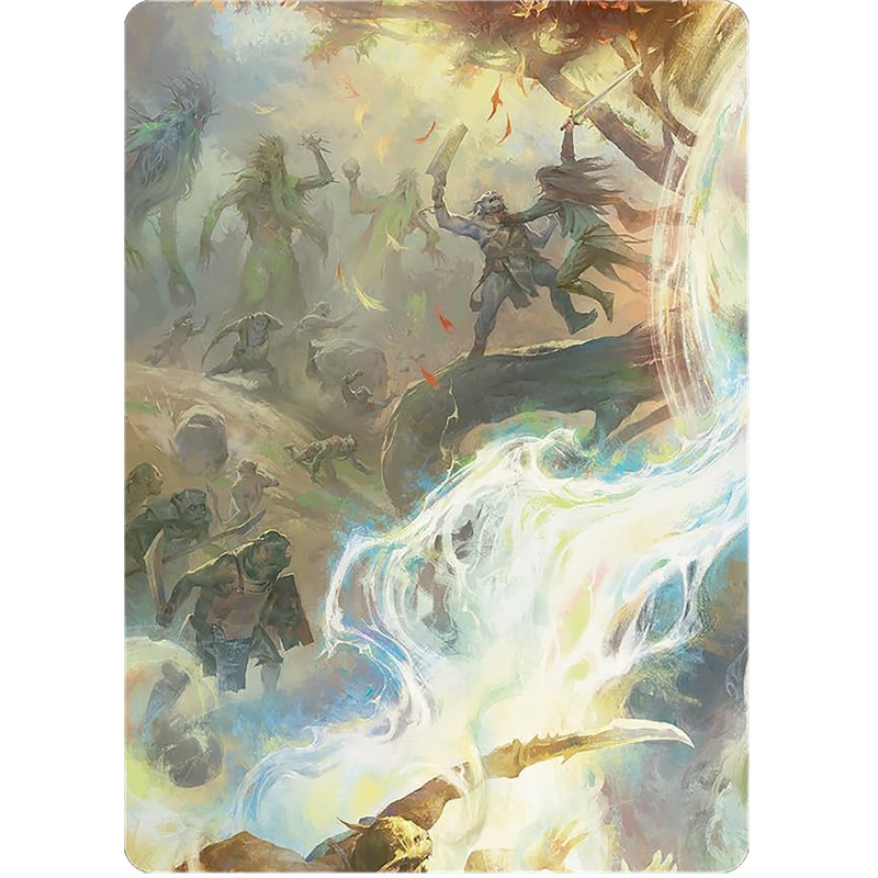 Arboreal Alliance Art Card [The Lord of the Rings: Tales of Middle-earth Art Series]