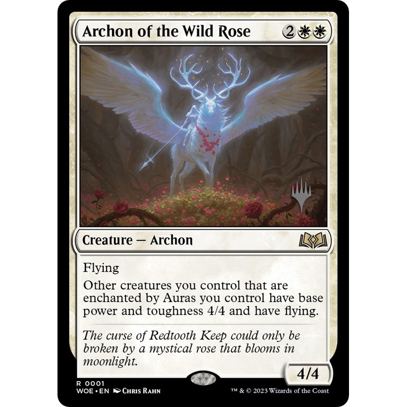 Archon of the Wild Rose (Promo Pack) [Wilds of Eldraine Promos]