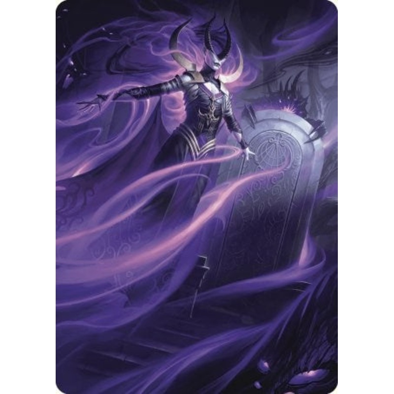 Ashiok, Wicked Manipulator Art Card (10/81) [Wilds of Eldraine Art Series]
