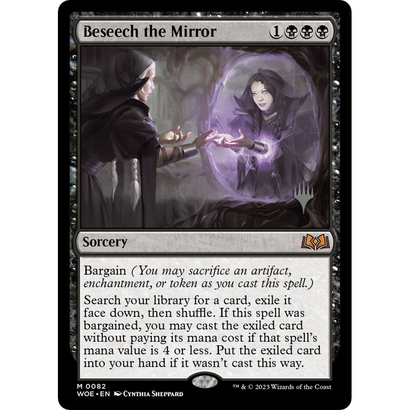 Beseech the Mirror (Promo Pack) [Wilds of Eldraine Promos]