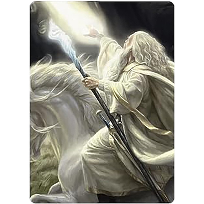 Gandalf of the Secret Fire Art Card [The Lord of the Rings: Tales of Middle-earth Art Series]