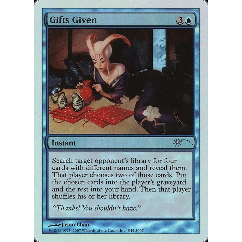 Gifts Given (No-Stamp) [Happy Holidays]