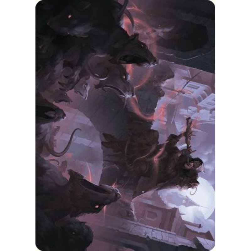 Gnawing Crescendo Art Card [Wilds of Eldraine Art Series]