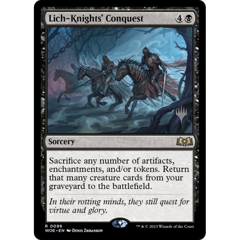 Lich-Knights' Conquest (Promo Pack) [Wilds of Eldraine Promos]