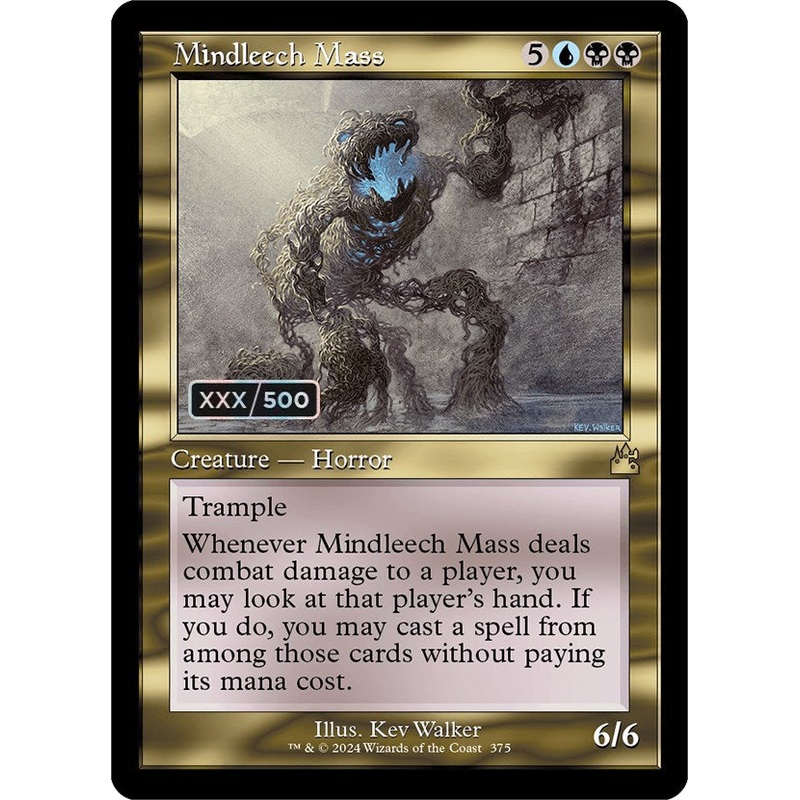 Mindleech Mass (Retro) (Serialized) [Ravnica Remastered]