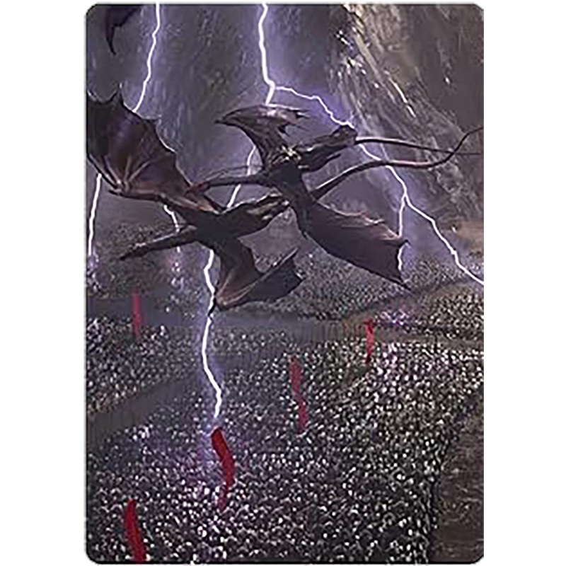 Mordor on the March Art Card [The Lord of the Rings: Tales of Middle-earth Art Series]