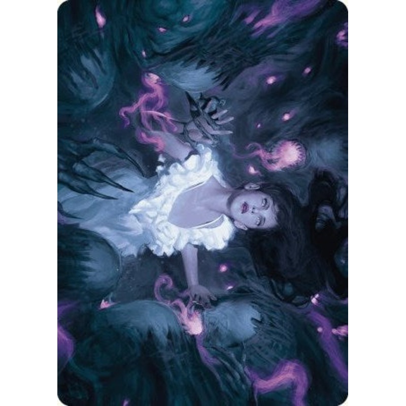 Neva, Stalked by Nightmares Art Card [Wilds of Eldraine Art Series]