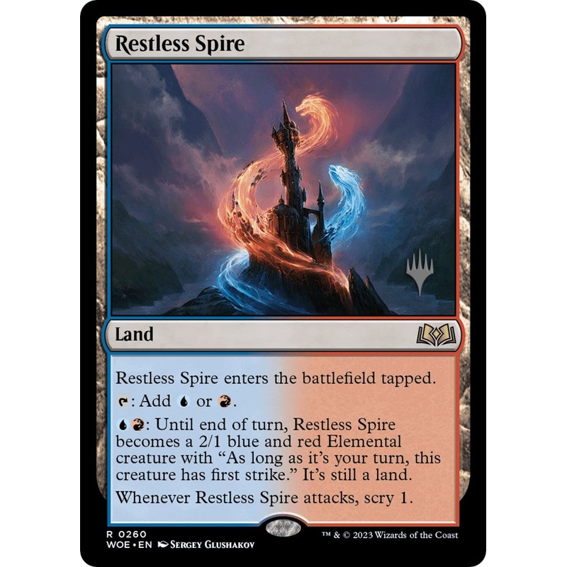 Restless Spire (Promo Pack) [Wilds of Eldraine Promos]