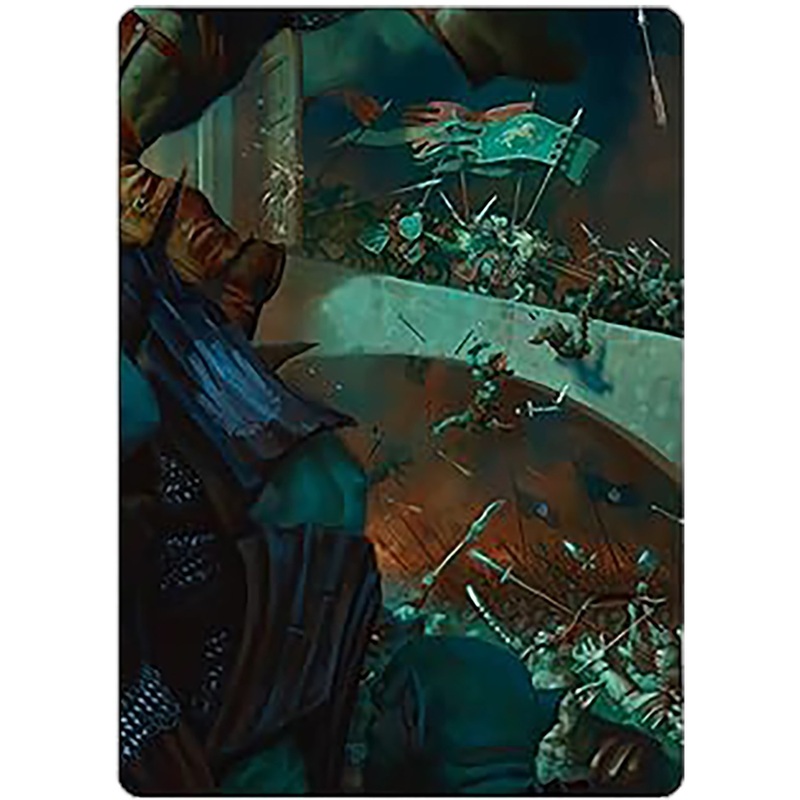 Rohirrim Chargers Art Card [The Lord of the Rings: Tales of Middle-earth Art Series]