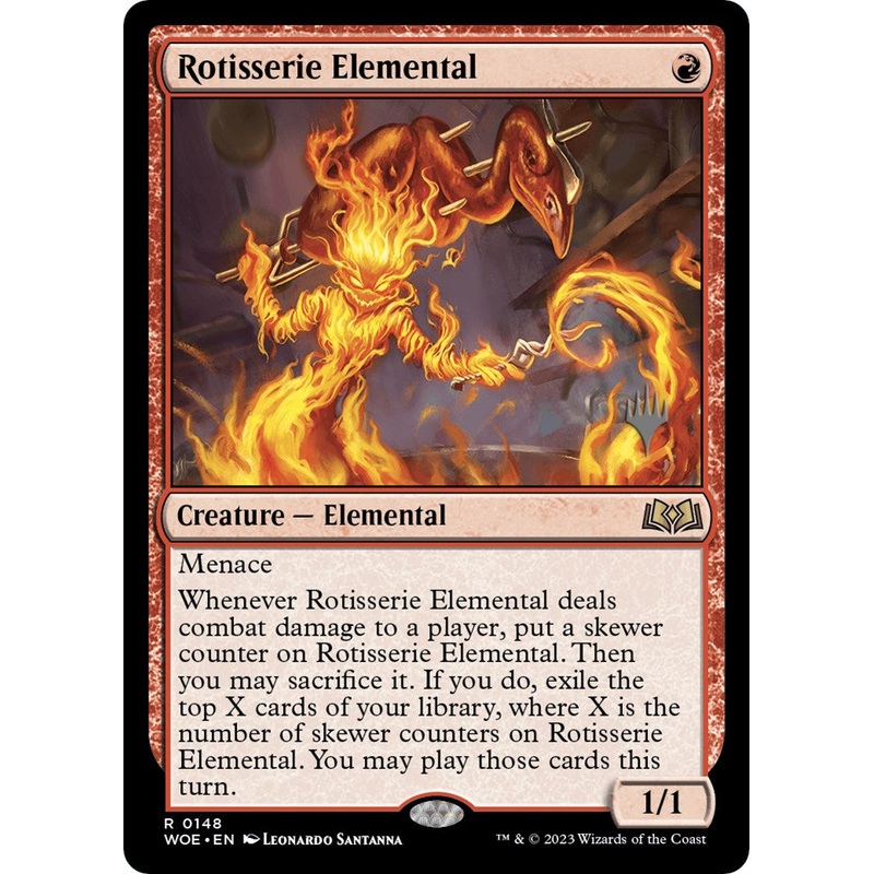 Rotisserie Elemental (Promo Pack) [Wilds of Eldraine Promos]