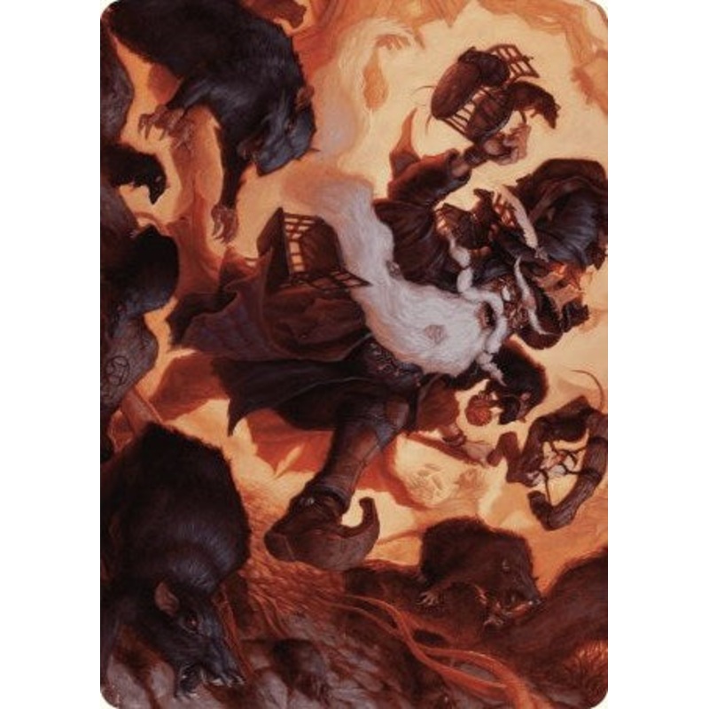 Tattered Ratter Art Card [Wilds of Eldraine Art Series]