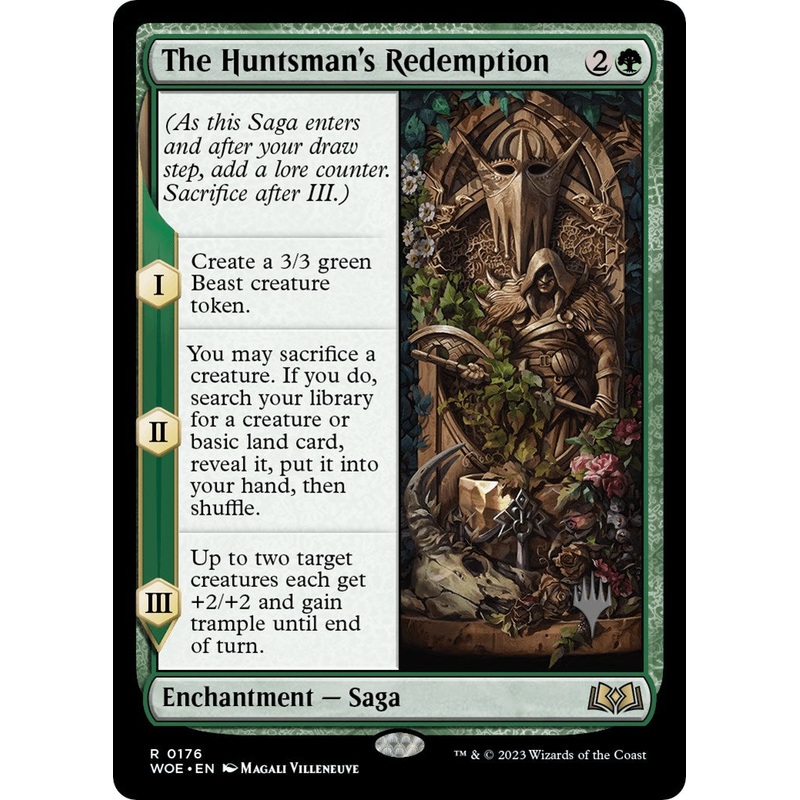 The Huntsman's Redemption (Promo Pack) [Wilds of Eldraine Promos]