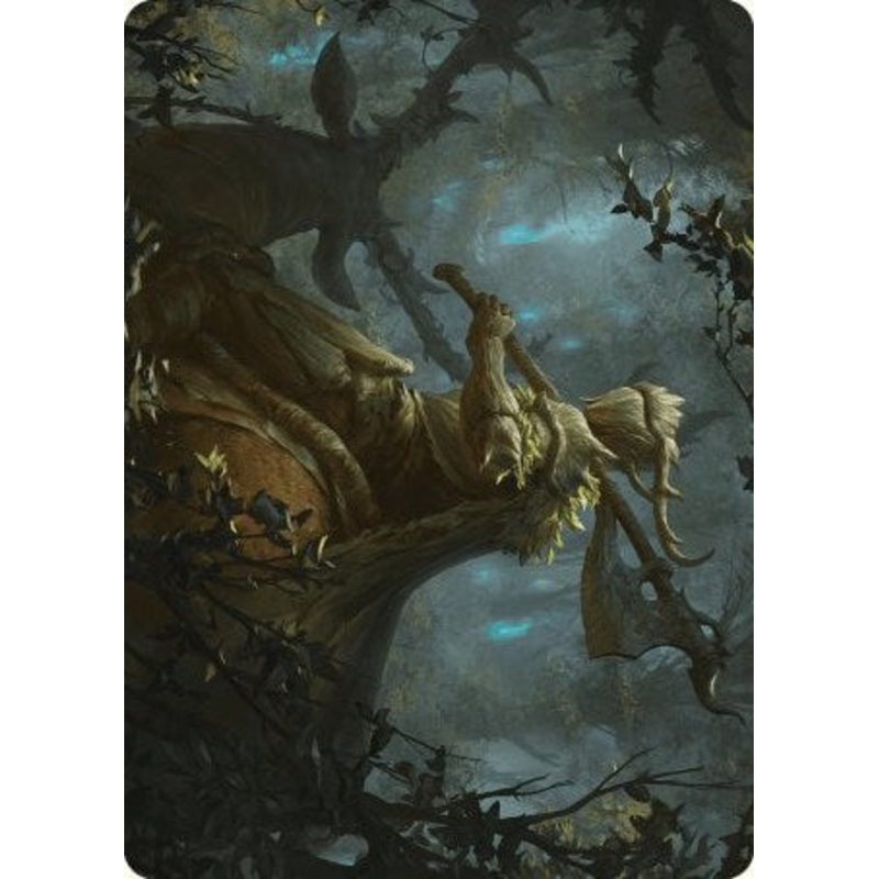 Verdant Outrider Art Card [Wilds of Eldraine Art Series]