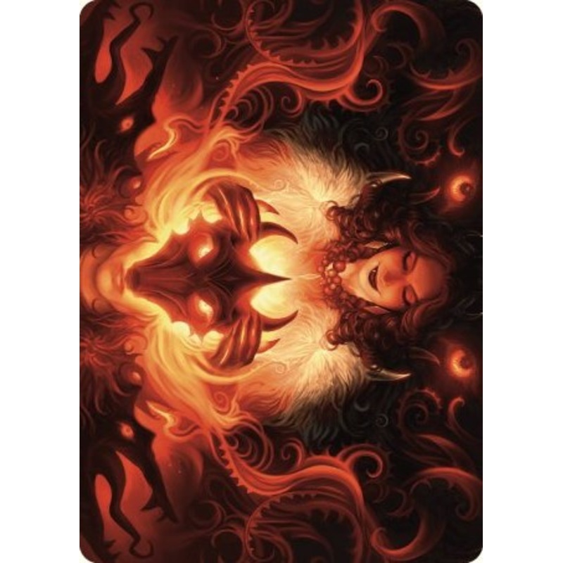 Witch's Mark Art Card [Wilds of Eldraine Art Series]