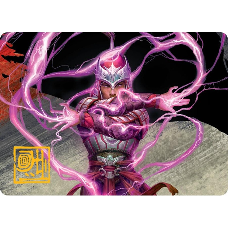 All-Out Assault Art Card (43/54) (Gold-Stamped Signature) [Tarkir: Dragonstorm Art Series]
