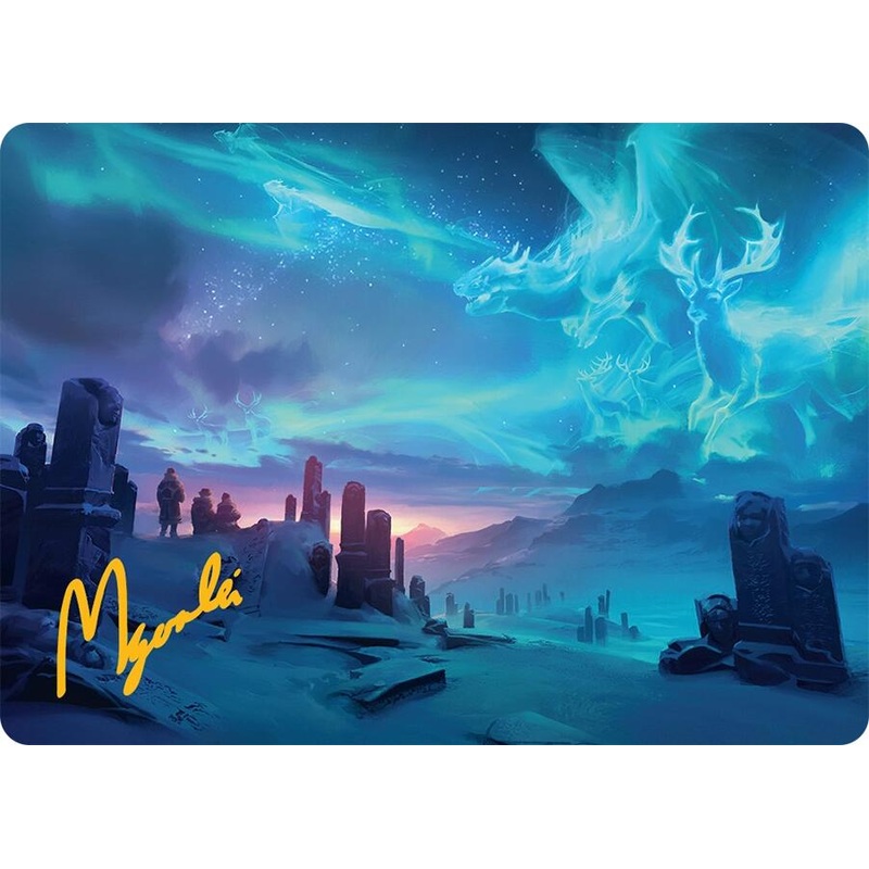 Auroral Procession Art Card (20/54) (Gold-Stamped Signature) [Tarkir: Dragonstorm Art Series]