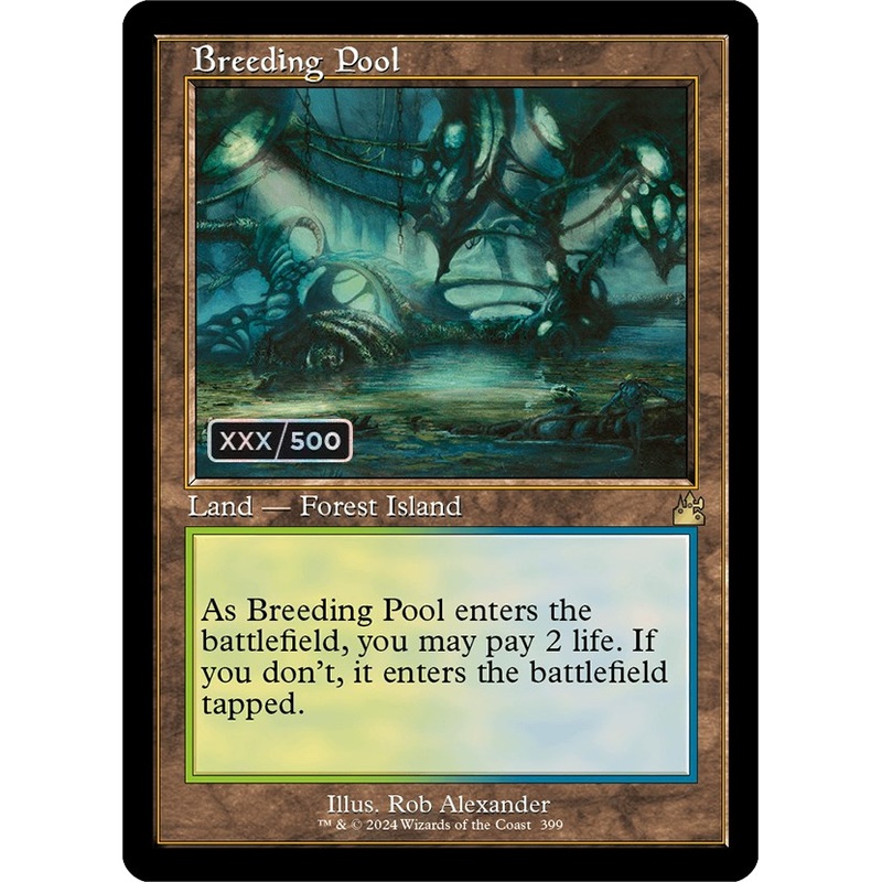 Breeding Pool (Retro) (Serialized) [Ravnica Remastered]