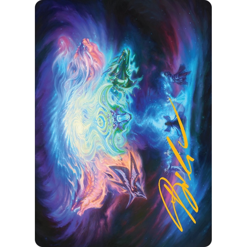 Call the Spirit Dragons Art Card (21/54) [Tarkir: Dragonstorm Art Series]