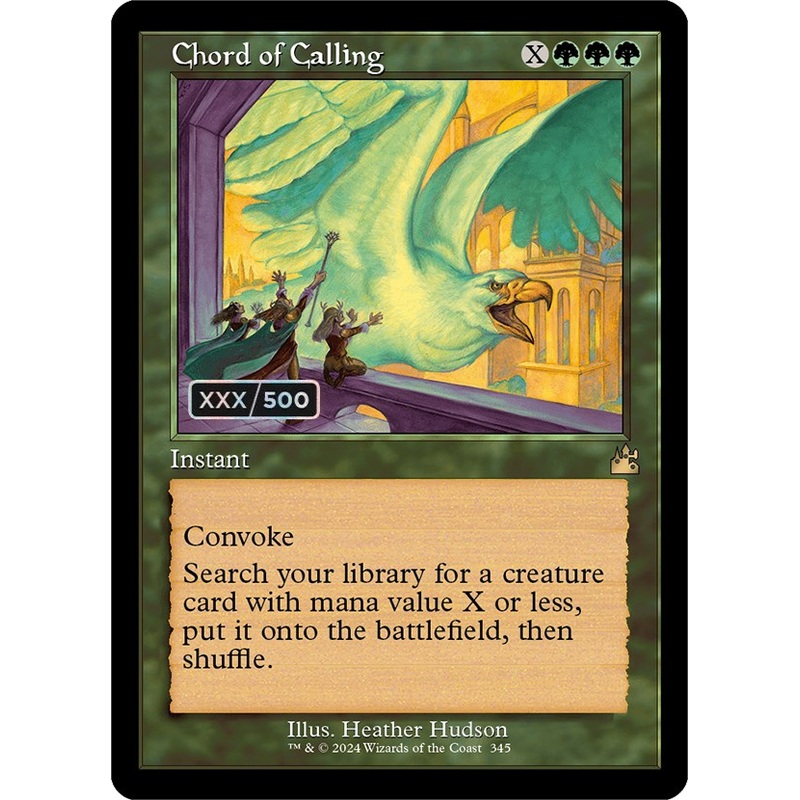 Chord of Calling (Retro) (Serialized) [Ravnica Remastered]