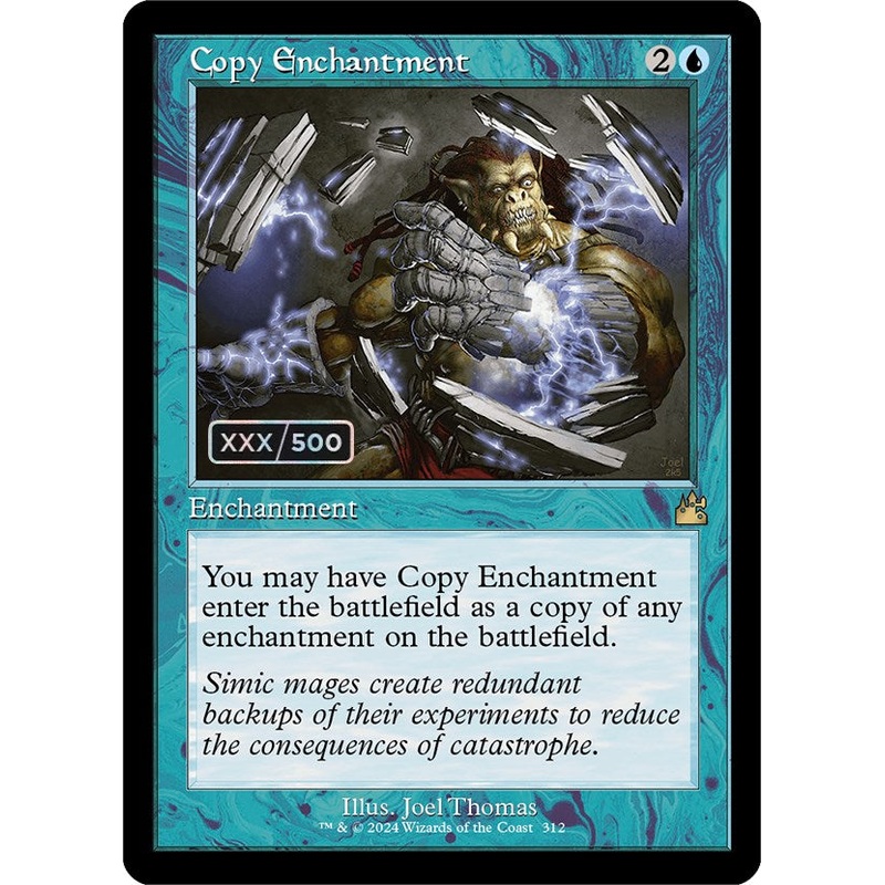 Copy Enchantment (Retro) (Serialized) [Ravnica Remastered]