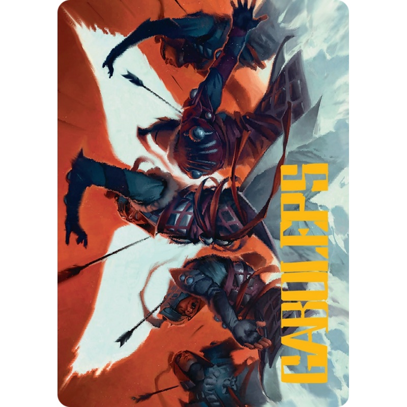 Desperate Measures Art Card (11/54) [Tarkir: Dragonstorm Art Series]