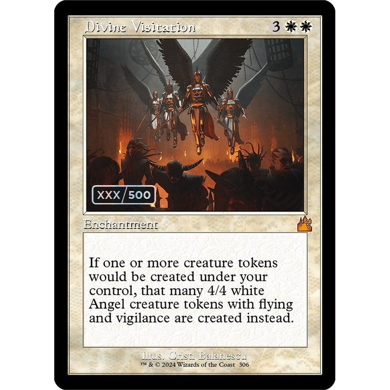 Divine Visitation (Retro) (Serialized) [Ravnica Remastered]