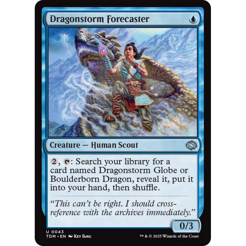 Dragonstorm Forecaster [Tarkir: Dragonstorm]