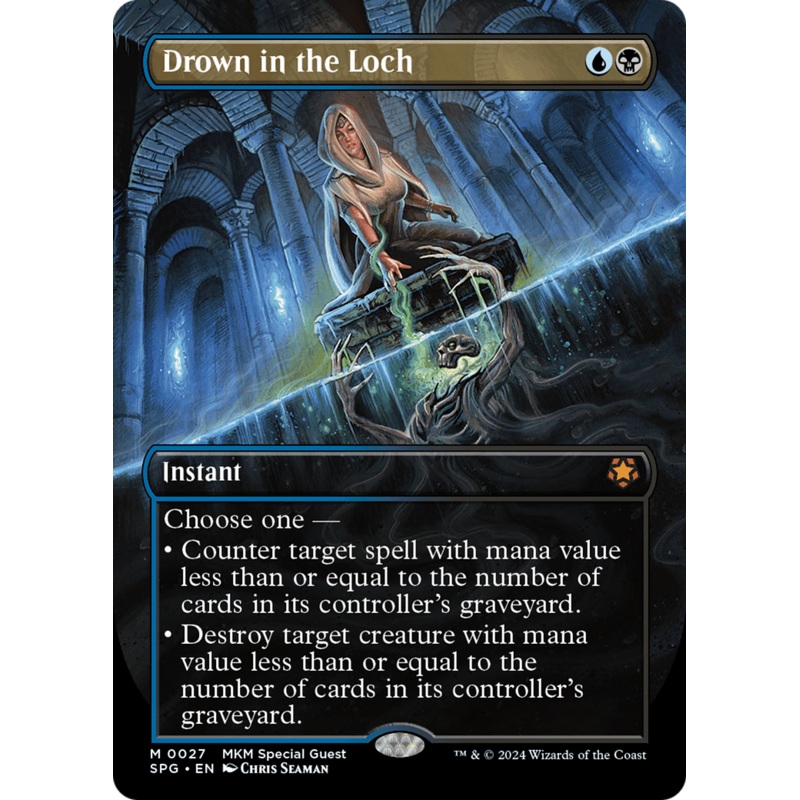 Drown in the Loch (Borderless) [Murders at Karlov Manor Special Guests]