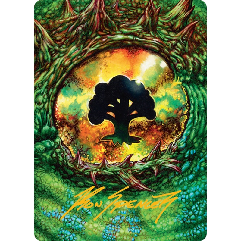 Forest Art Card (32/54) [Tarkir: Dragonstorm Art Series]