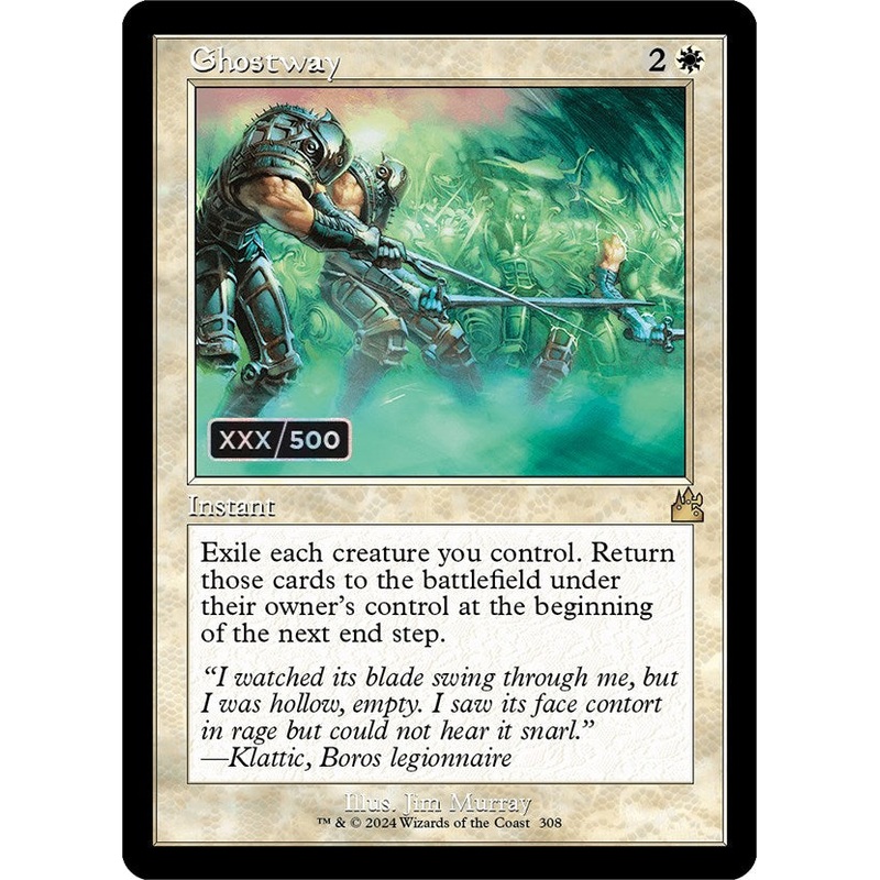 Ghostway (Retro) (Serialized) [Ravnica Remastered]