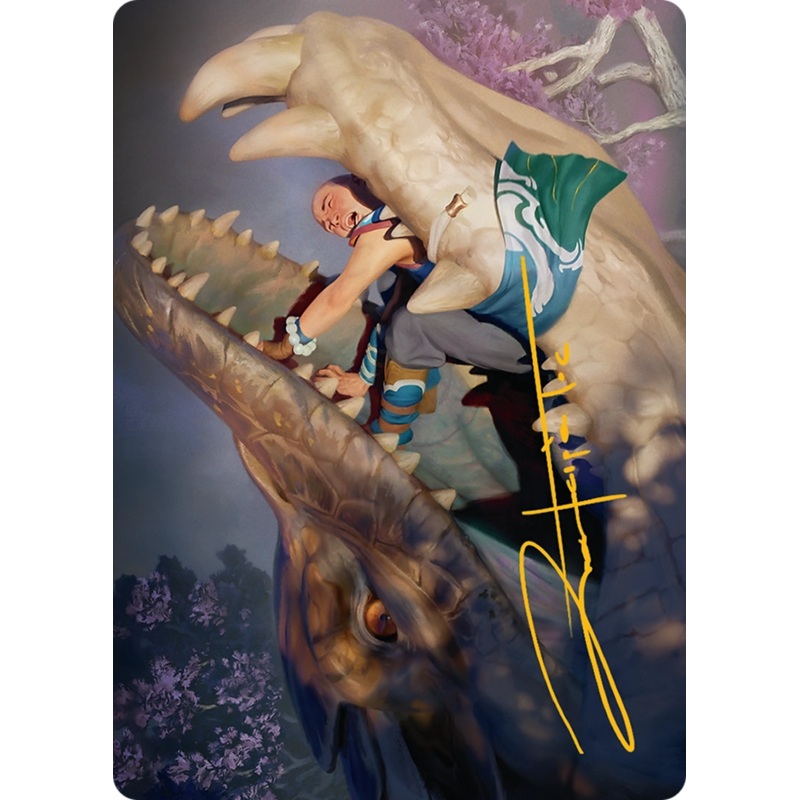 Jaws of Defeat Art Card (53/54) [Tarkir: Dragonstorm Art Series]