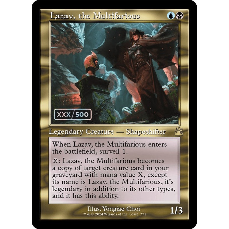 Lazav, the Multifarious (Retro) (Serialized) [Ravnica Remastered]