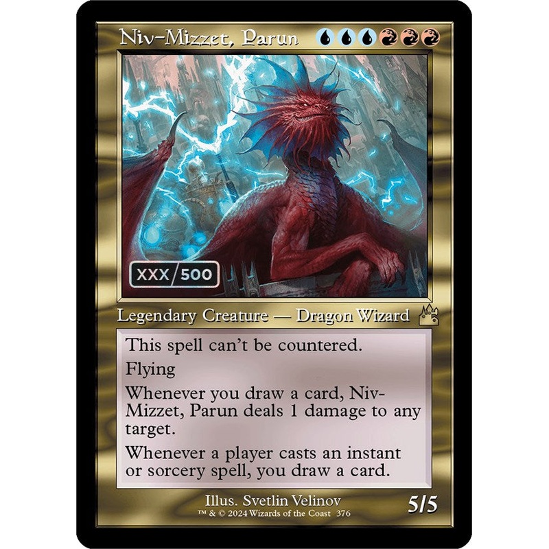 Niv-Mizzet, Parun (Retro) (Serialized) [Ravnica Remastered]