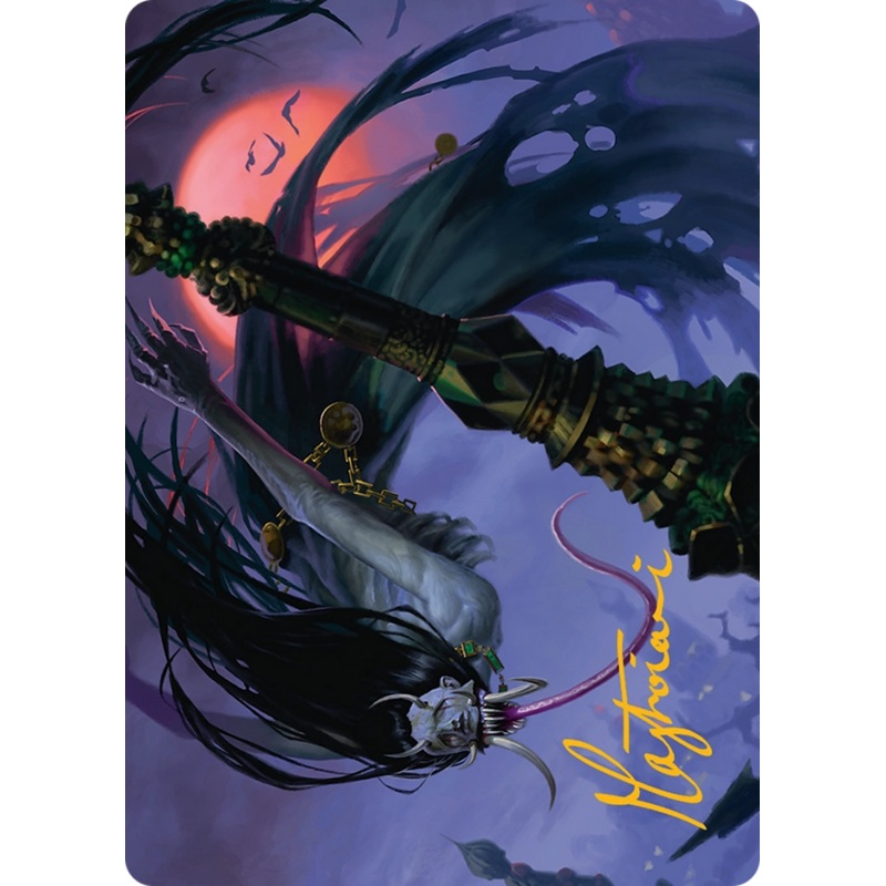 Qarsi Revenant Art Card (12/54) [Tarkir: Dragonstorm Art Series]
