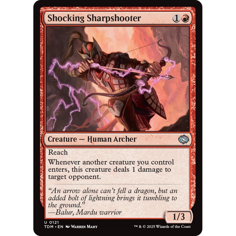 Shocking Sharpshooter [Tarkir: Dragonstorm]