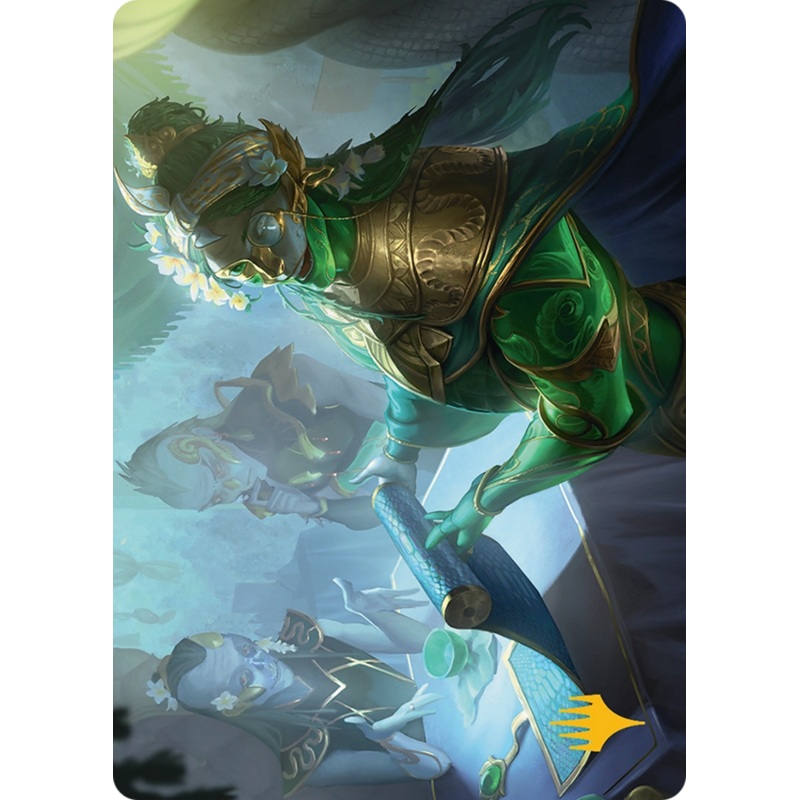 Sibsig Appraiser Art Card (8/54) [Tarkir: Dragonstorm Art Series]