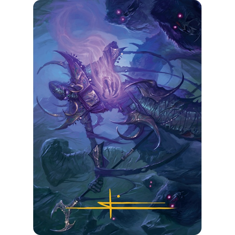 Sidisi, Regent of the Mire Art Card (14/54) [Tarkir: Dragonstorm Art Series]