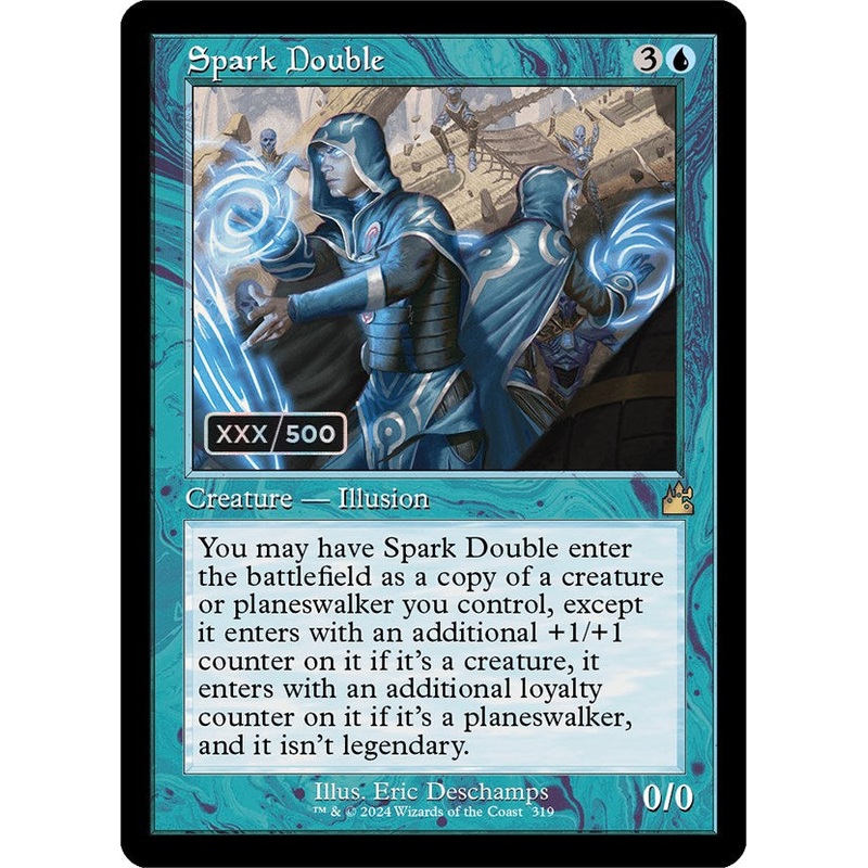 Spark Double (Retro) (Serialized) [Ravnica Remastered]