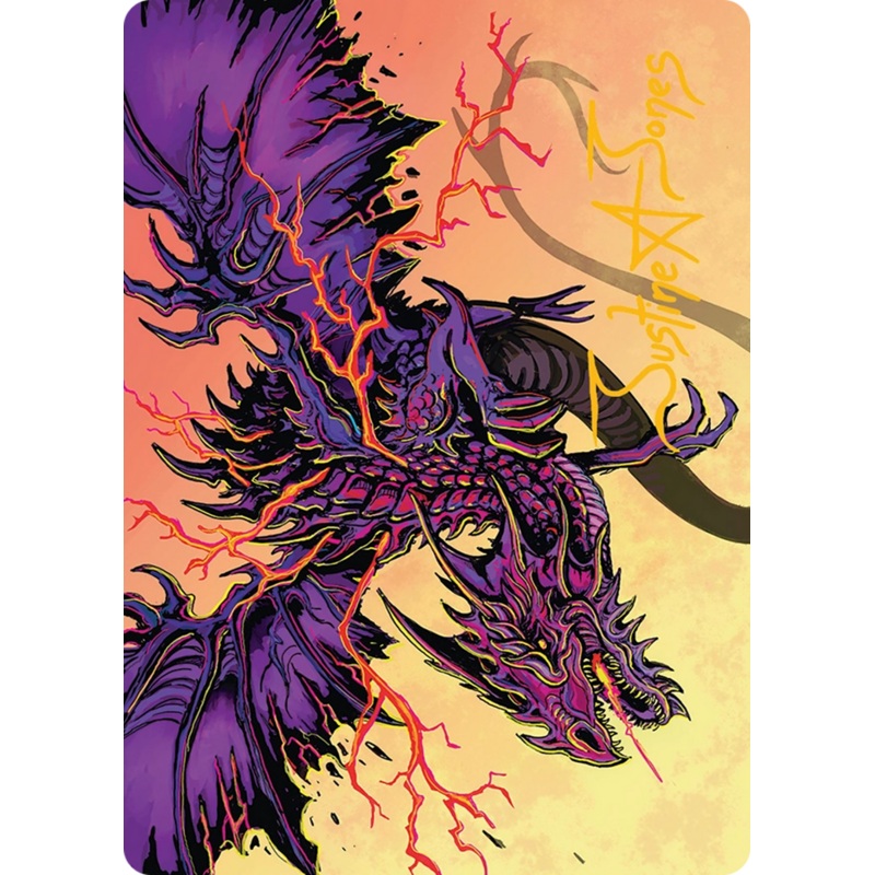 Stormshriek Feral Art Card (35/54) [Tarkir: Dragonstorm Art Series]