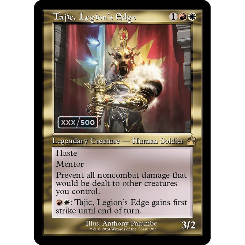 Tajic, Legion's Edge (Retro) (Serialized) [Ravnica Remastered]