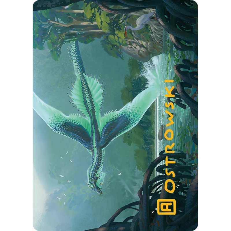 Teval, Arbiter of Virtue Art Card (26/54) [Tarkir: Dragonstorm Art Series]