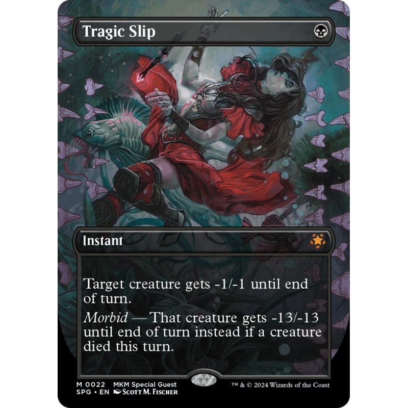 Tragic Slip (Borderless) [Murders at Karlov Manor Special Guests]